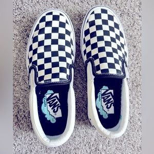 Comfy Cush Checkered Vans